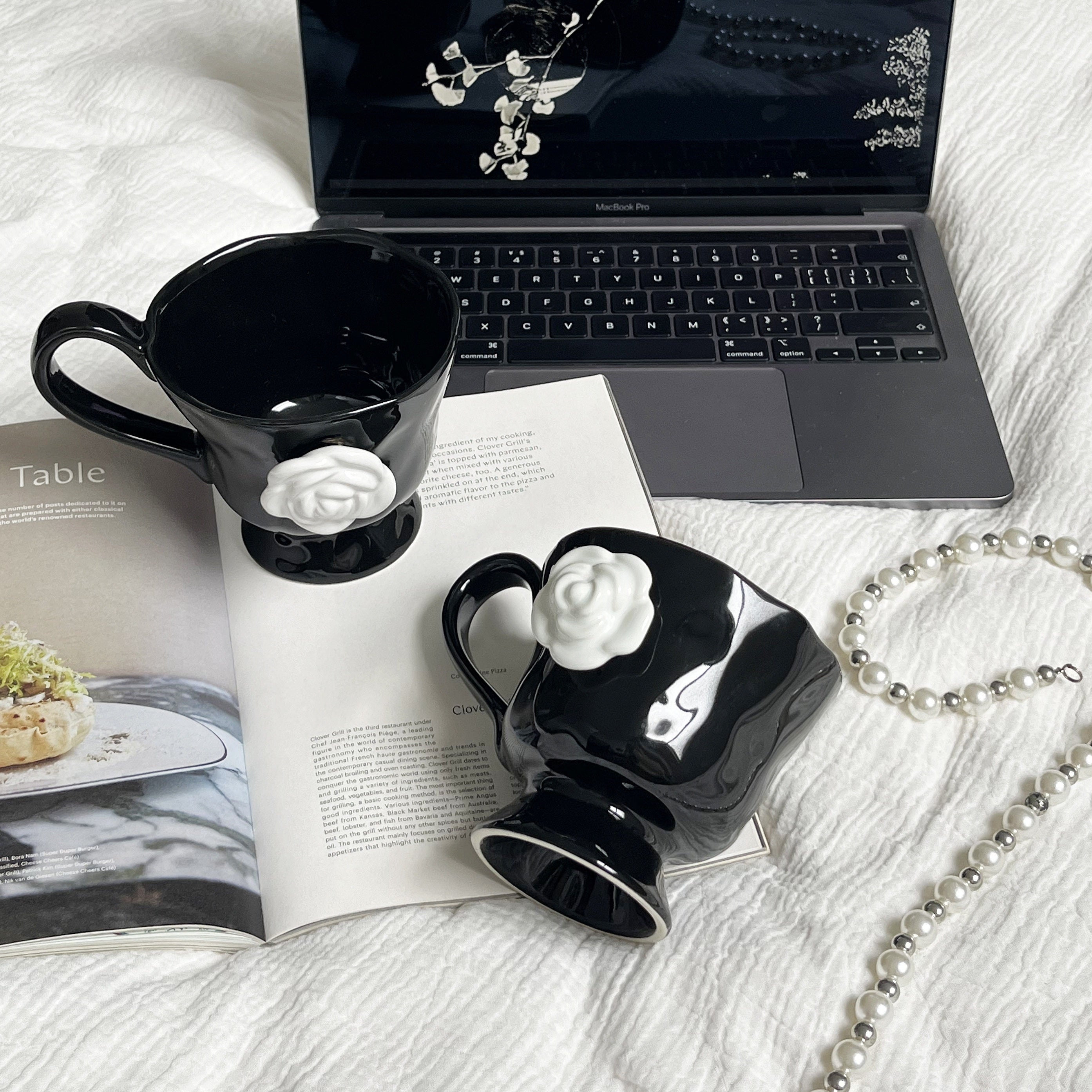 Tasse “Rose Blanche”