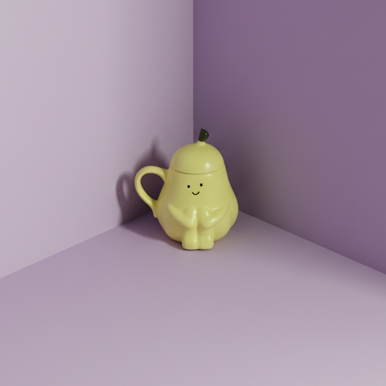 Tasse "Poire Timide"