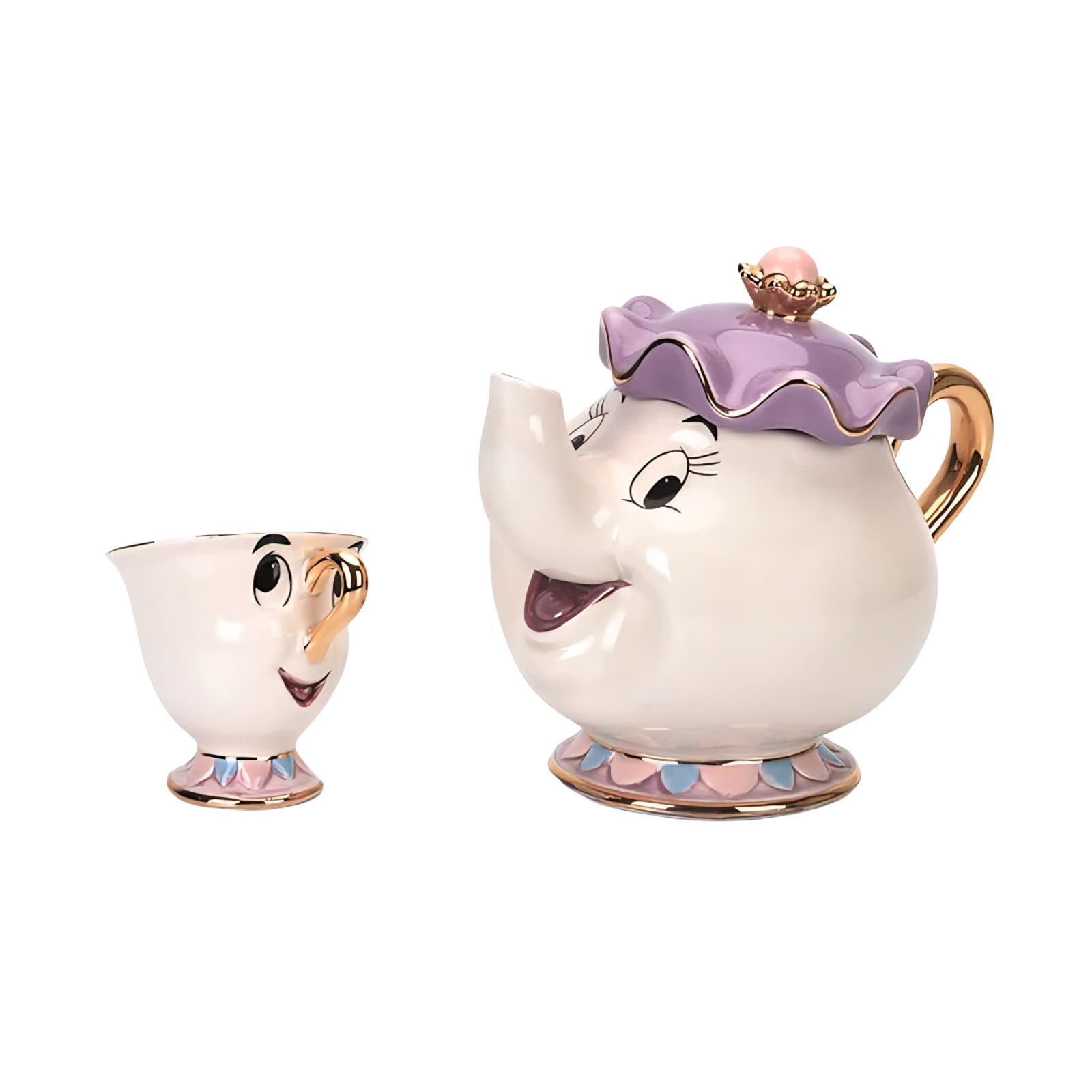 Tasse & Théière “Mme Potts & Chip”